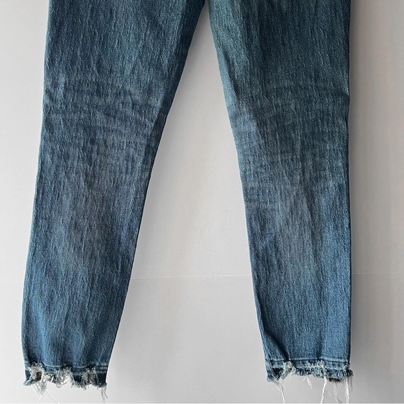 Madewell High-Rise Slim Boyjean Jeans Size 23 Melbourne Wash - Picture 7 of 12